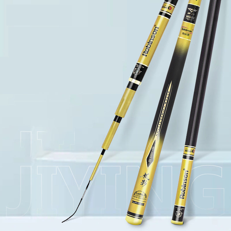 Canne à pêche de plateforme carbone super rigide – Style taïwanais