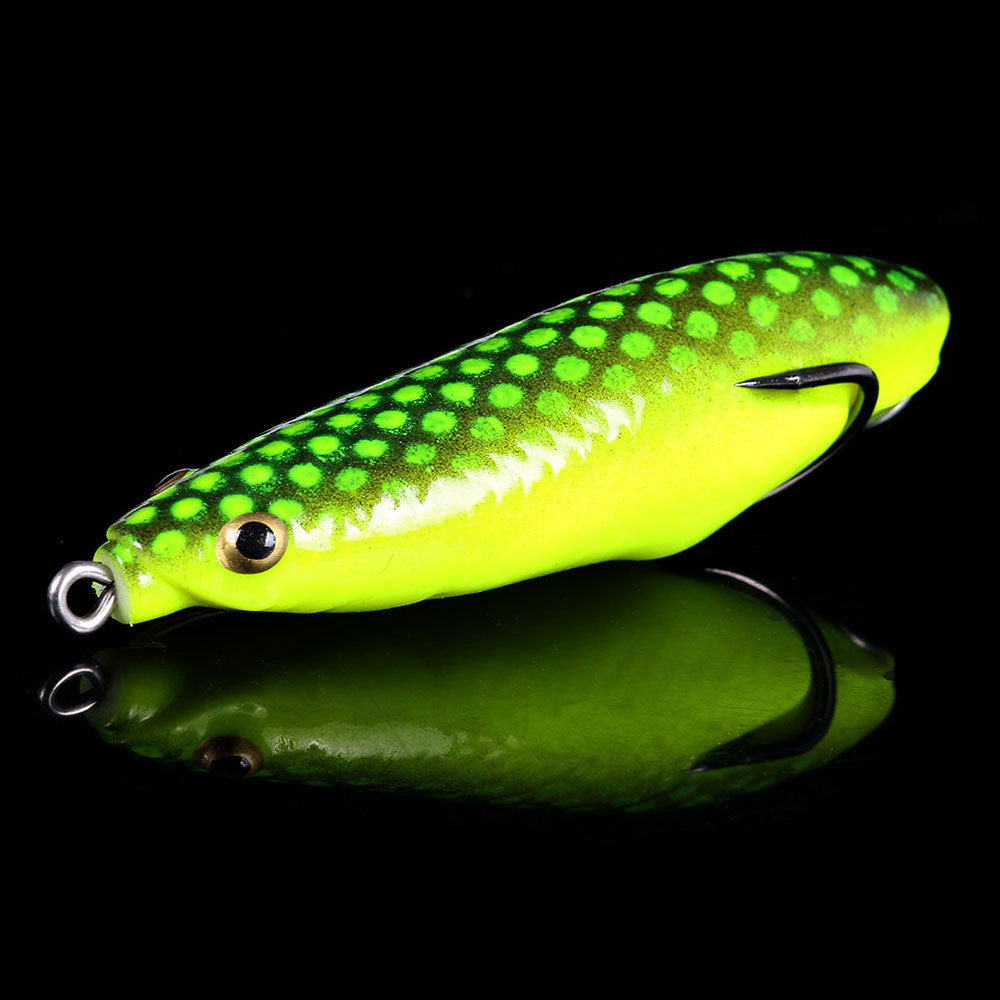Leurre Grenouille Thunder Frog – Nymphe Cigale Souple Pêche Luya Bar Brochet