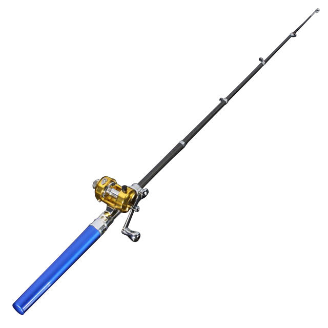 Mini canne à pêche portable – Télescopique compacte