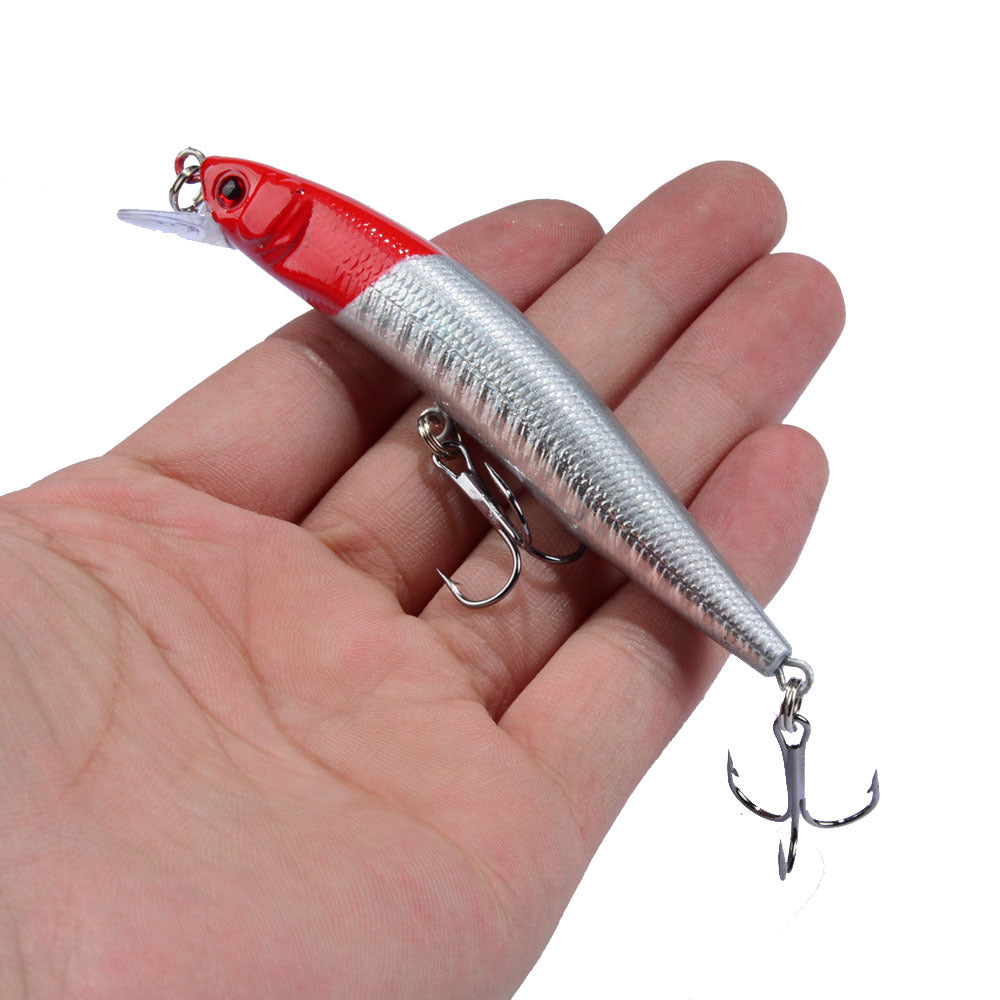 Leurre dur Minnow Wobbler flottant – Crankbait bionique 9.5cm 8g