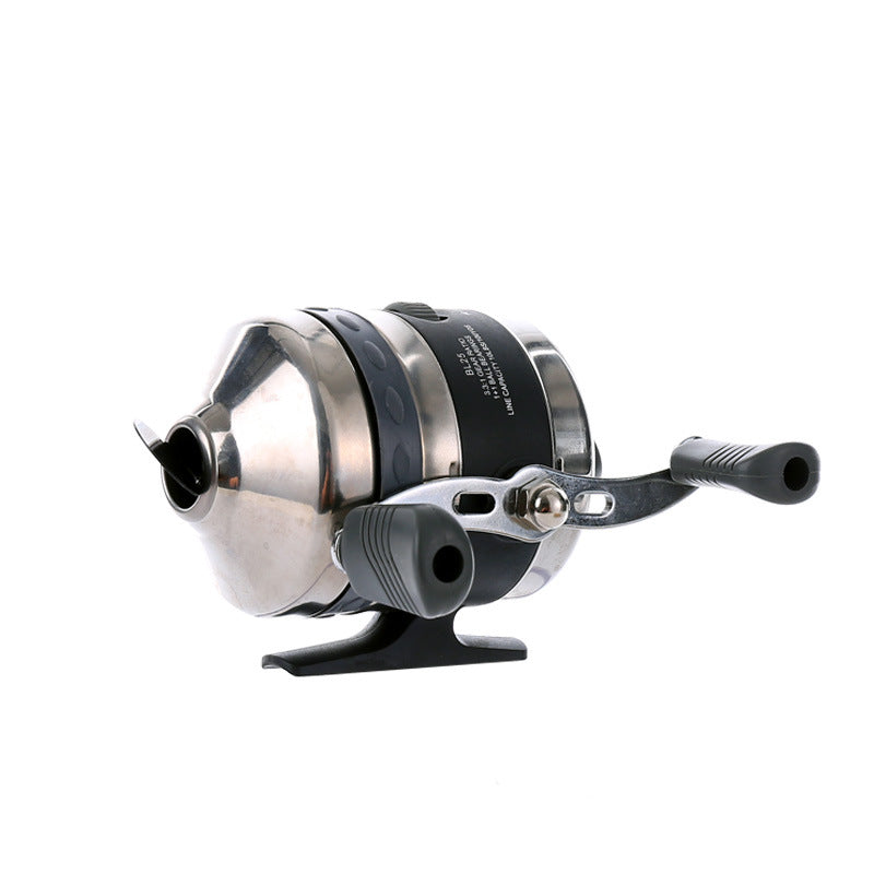Moulinet tambour fermé sphérique en acier inoxydable – Guide-fil intégré
