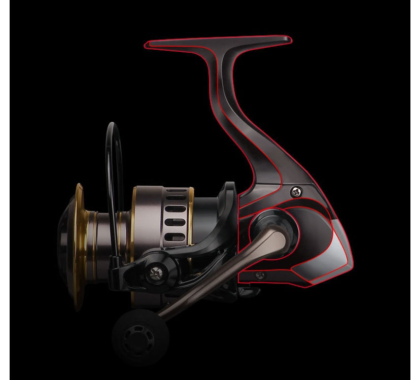 Moulinet de Pêche pour Canne – Bobine de Fil de Pêche Polyvalente