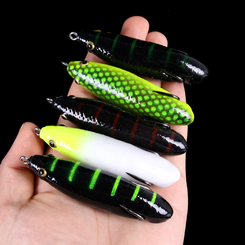 Leurre Grenouille Thunder Frog – Nymphe Cigale Souple Pêche Luya Bar Brochet