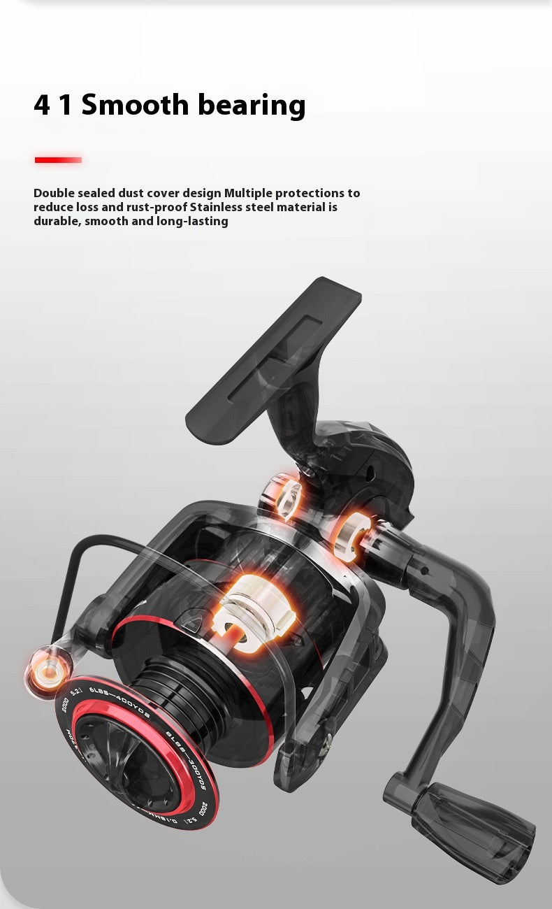 Moulinet spinning tout métal – Canne télescopique, Pêche aux leurres