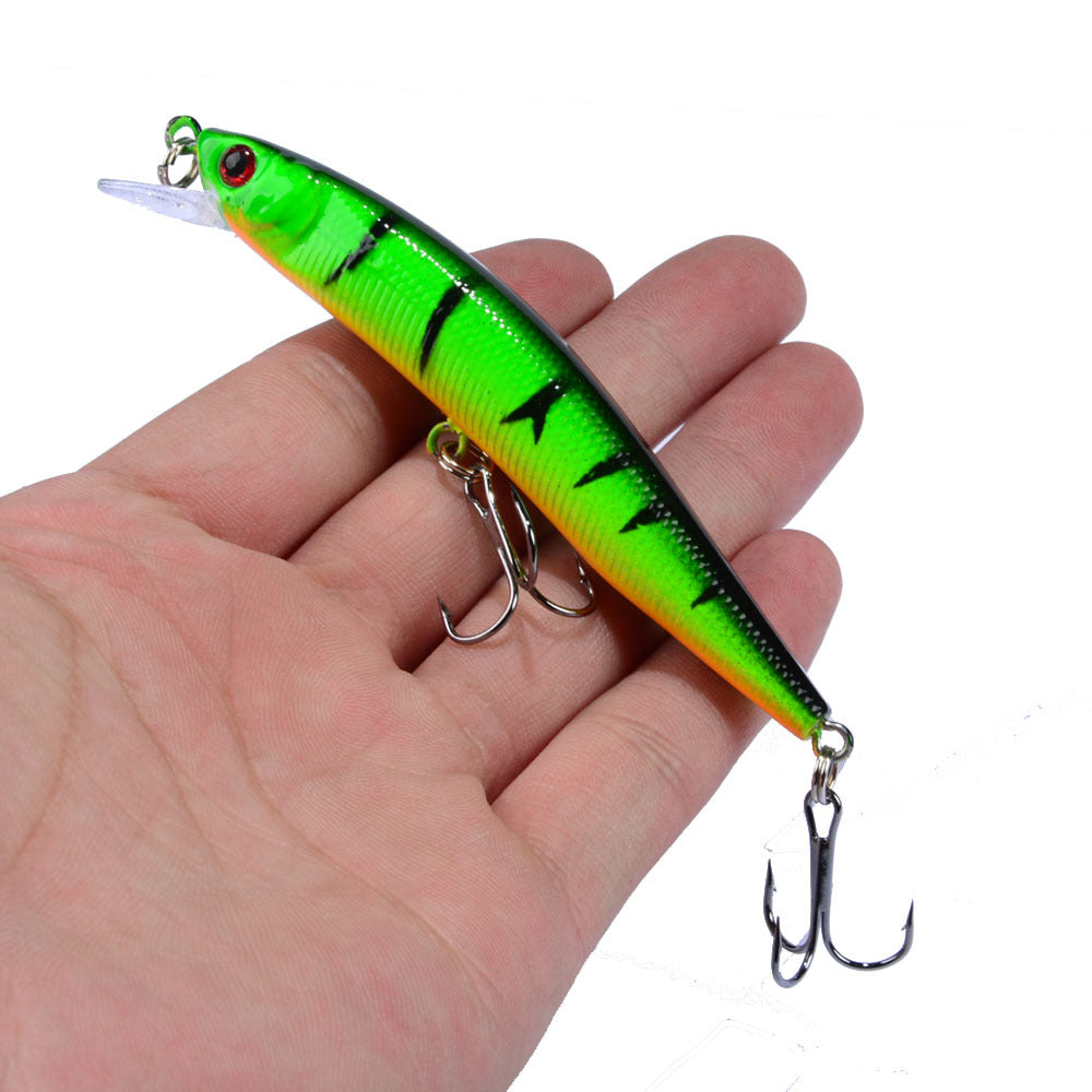 Leurre dur Minnow Wobbler flottant – Crankbait bionique 9.5cm 8g