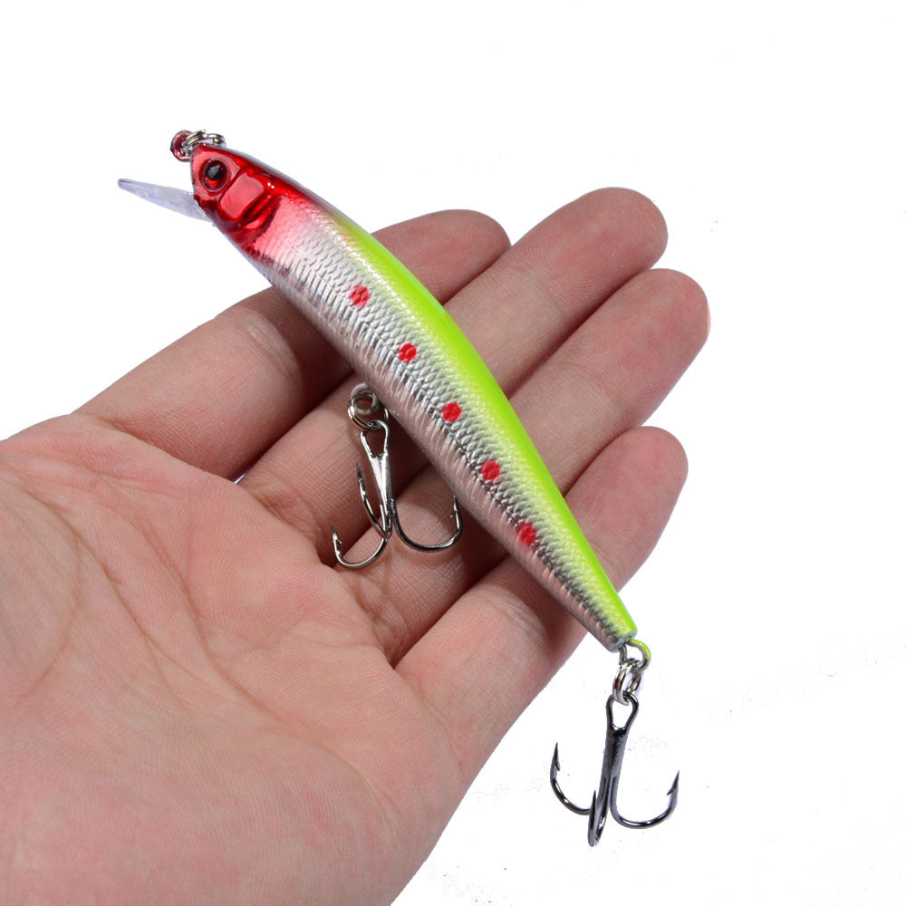 Leurre dur Minnow Wobbler flottant – Crankbait bionique 9.5cm 8g