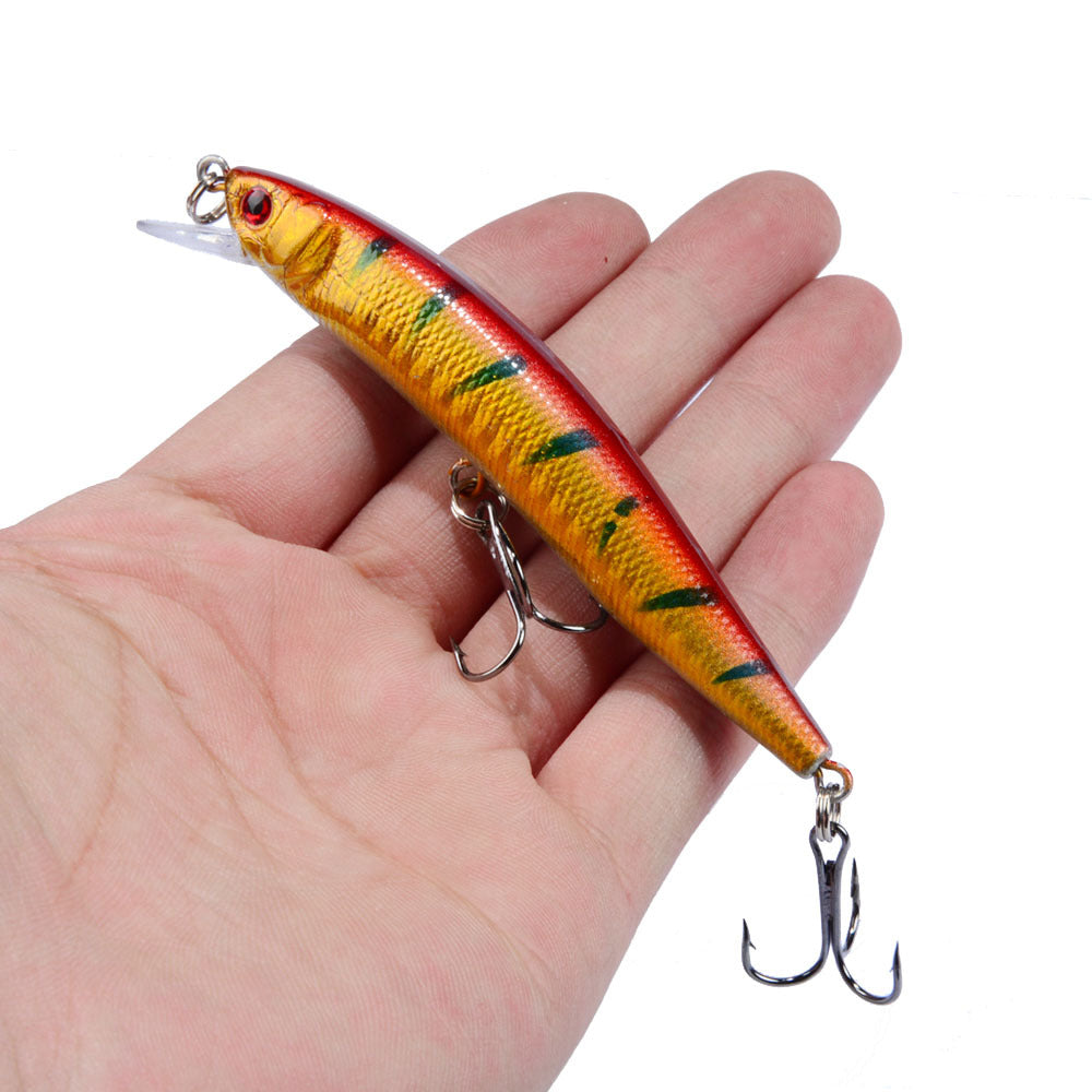 Leurre dur Minnow Wobbler flottant – Crankbait bionique 9.5cm 8g