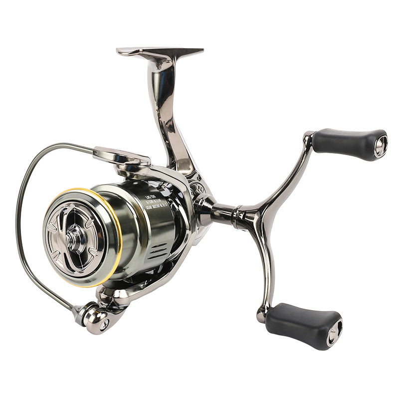 Moulinet Spinning Tout Métal HES — Bobine Légère, 13+1 Roulements