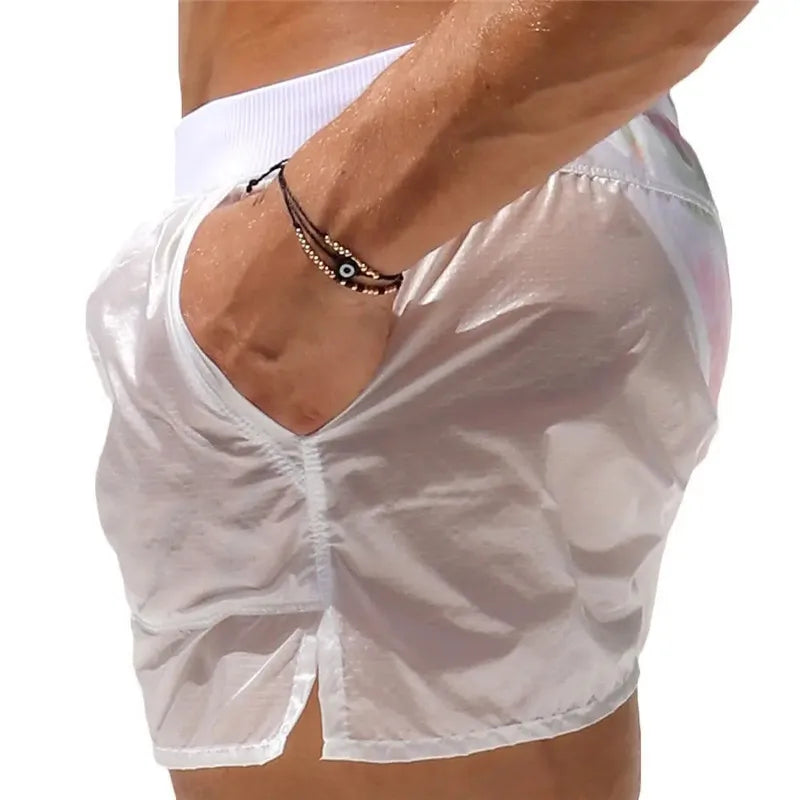 Maillot de Bain Homme – Short d'Été Boxer Slip Sexy Surf Sunga Costume de Bain Plage