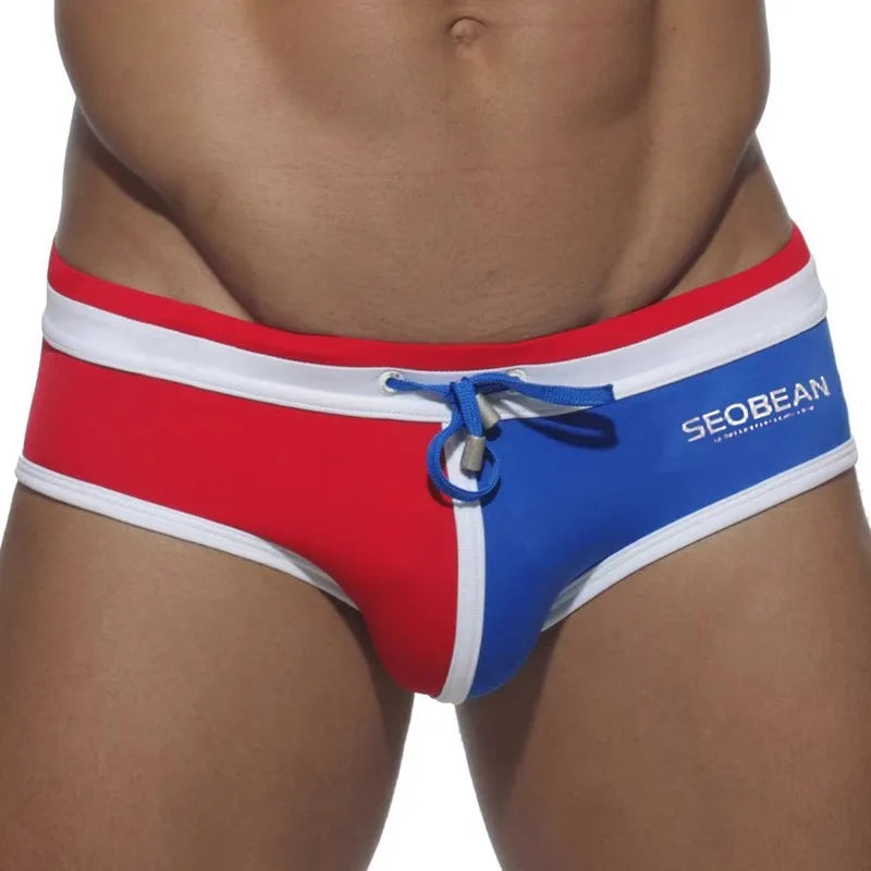 Maillot de Bain Homme Coupe Brésilienne – Bikini, Boxer de Surf, Short de Bain, Trunk