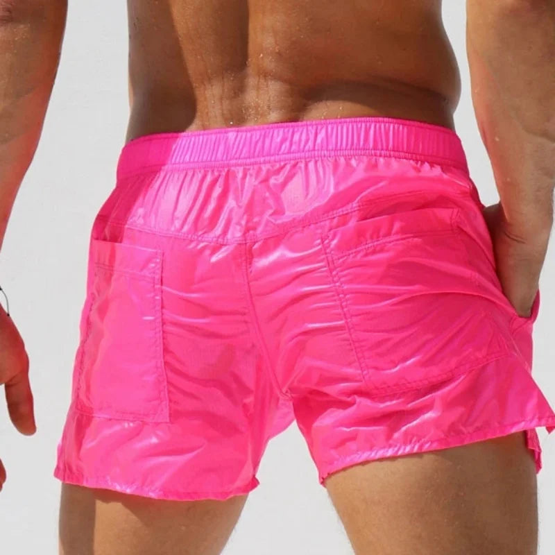 Maillot de Bain Homme – Short d'Été Boxer Slip Sexy Surf Sunga Costume de Bain Plage