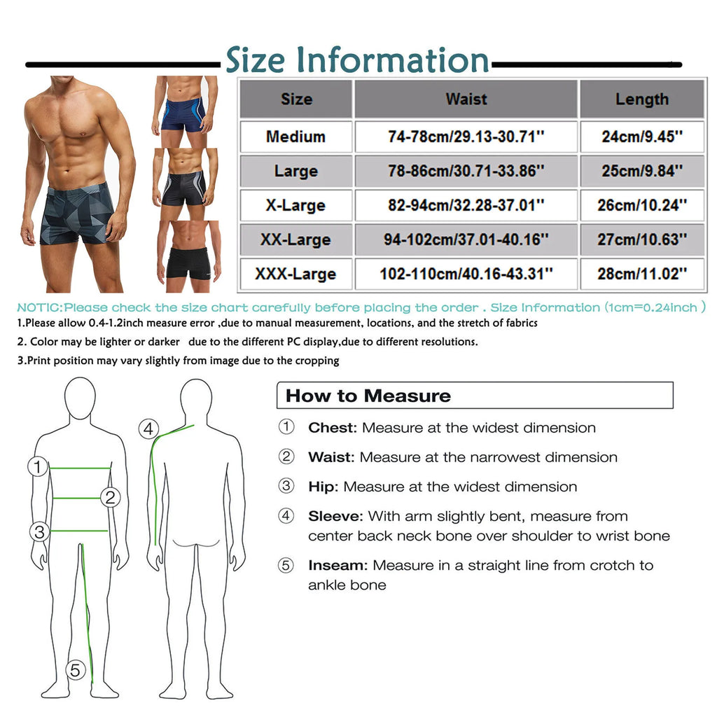 Maillot de Bain Homme Brésilien – Bikini, Boxer, Slip, Sunga, Short Imprimé, Surf, Plage