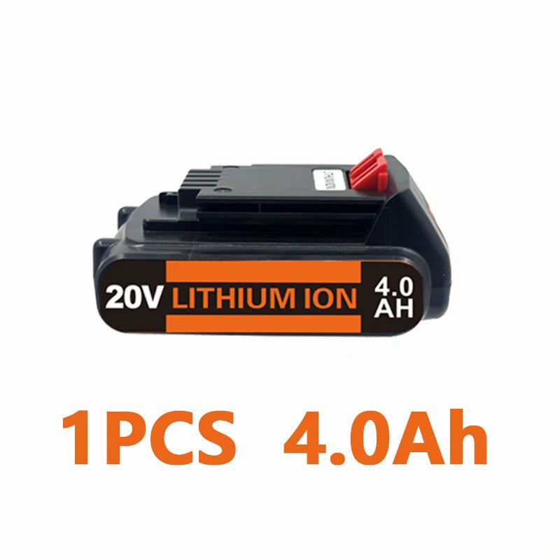 Batterie Li-ion 20V compatible Black & Decker – LBXR20 / LB20 / BL2018 – 3,0 à 8,0 Ah