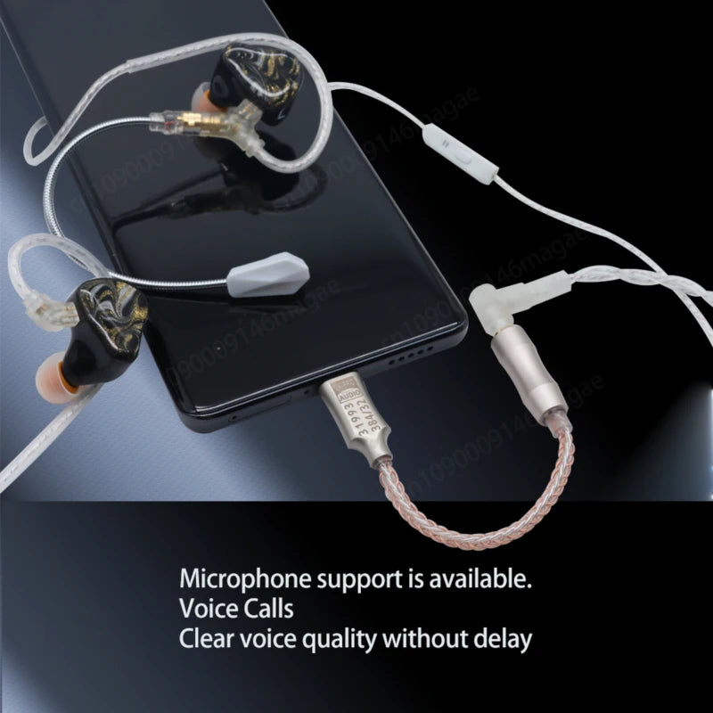 GraveAudio DA06 – DAC USB Hi-Fi Type-C vers 3,5mm, Ampli Casque & IEM