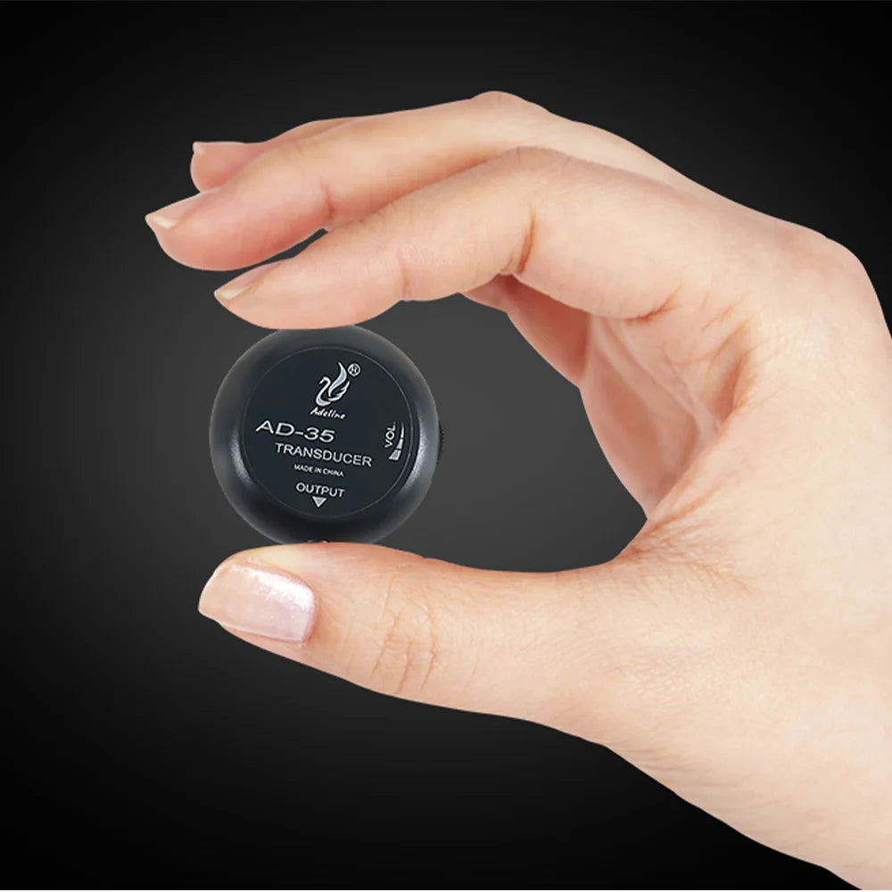 Micro Piézo Adeline AD-20 / AD-35 – Capteur de Contact pour Instruments à Cordes