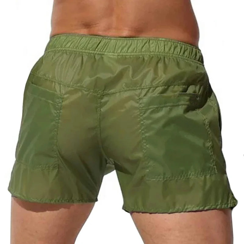 Maillot de Bain Homme – Short d'Été Boxer Slip Sexy Surf Sunga Costume de Bain Plage