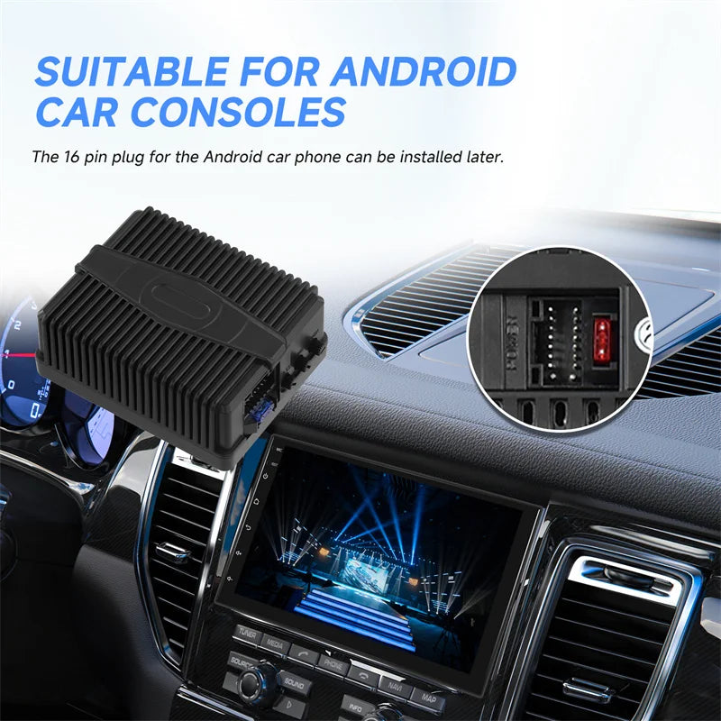 Amplificateur DSP Hi-Fi pour Voiture – Processeur Audio Numérique 4 Canaux