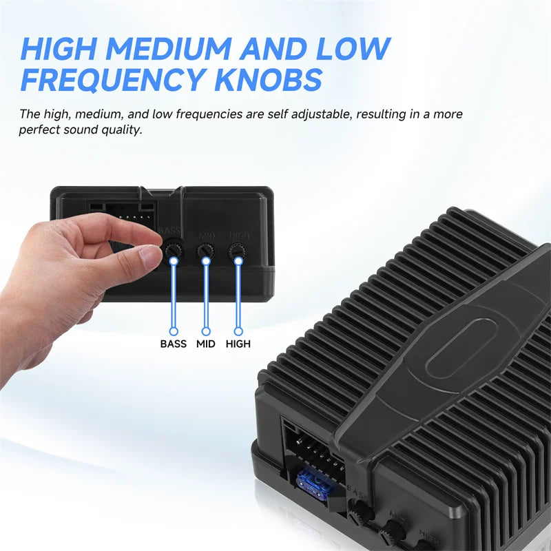 Amplificateur DSP Hi-Fi pour Voiture – Processeur Audio Numérique 4 Canaux