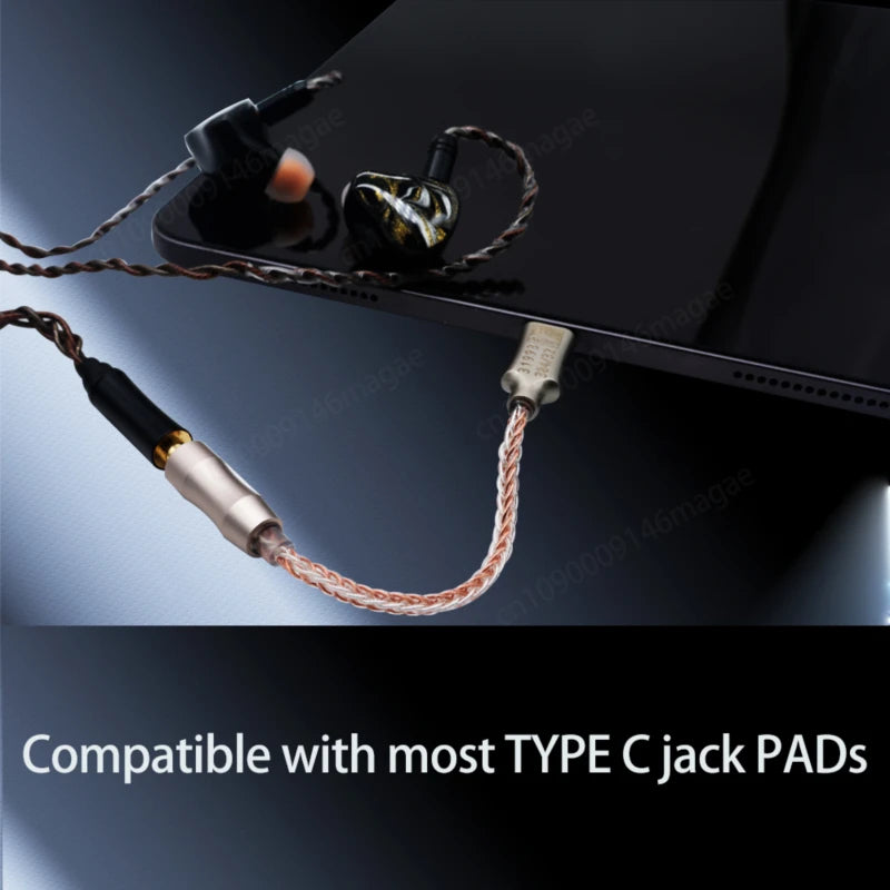 GraveAudio DA06 – DAC USB Hi-Fi Type-C vers 3,5mm, Ampli Casque & IEM