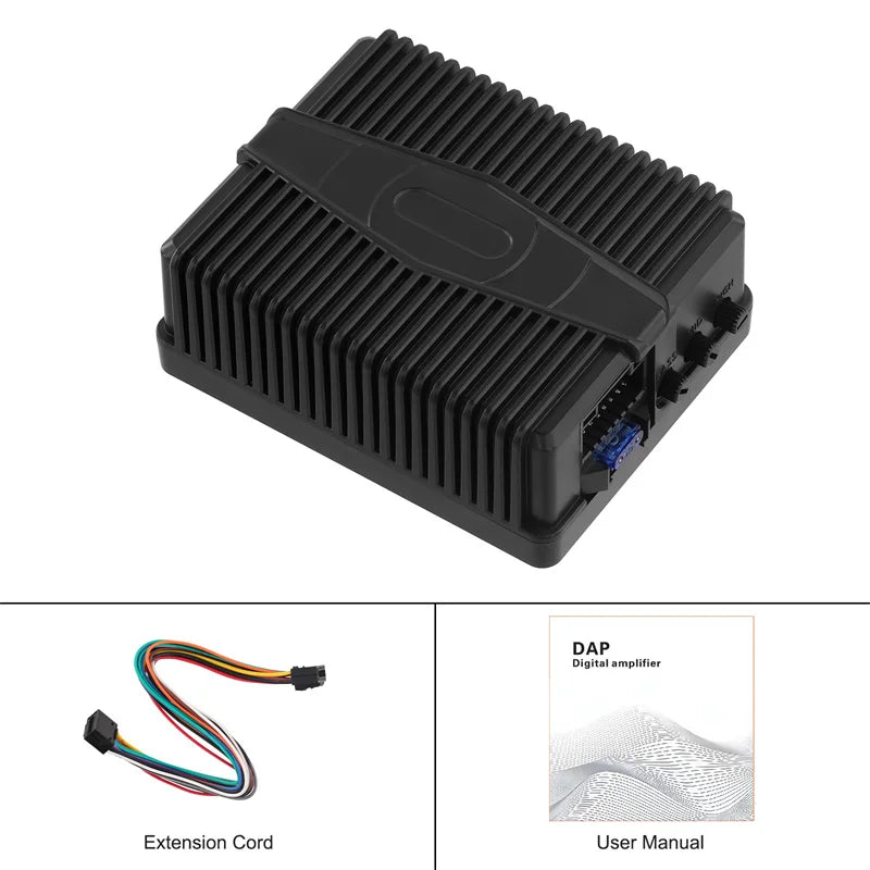 Amplificateur DSP Hi-Fi pour Voiture – Processeur Audio Numérique 4 Canaux