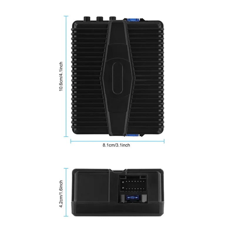 Amplificateur DSP Hi-Fi pour Voiture – Processeur Audio Numérique 4 Canaux