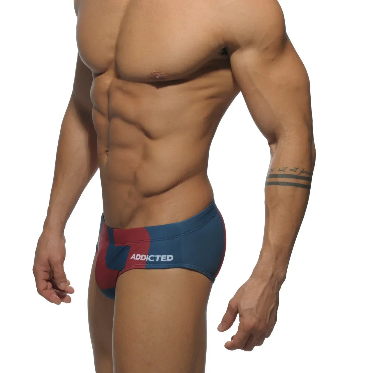 Maillot de Bain Homme Sexy – Slip Bikini Lettre Imprimée, Boxer, Séchage Rapide, Short de Plage