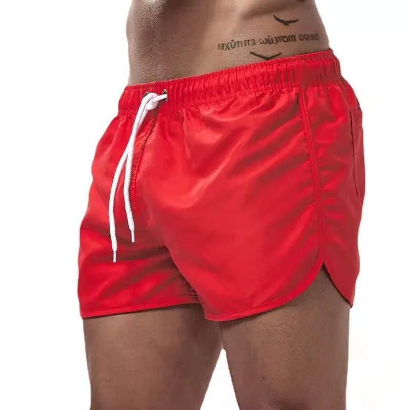 Short de Bain Homme – Séchage Rapide, Respirant, Cordon de Serrage et Poches – Surf, Plage, Été