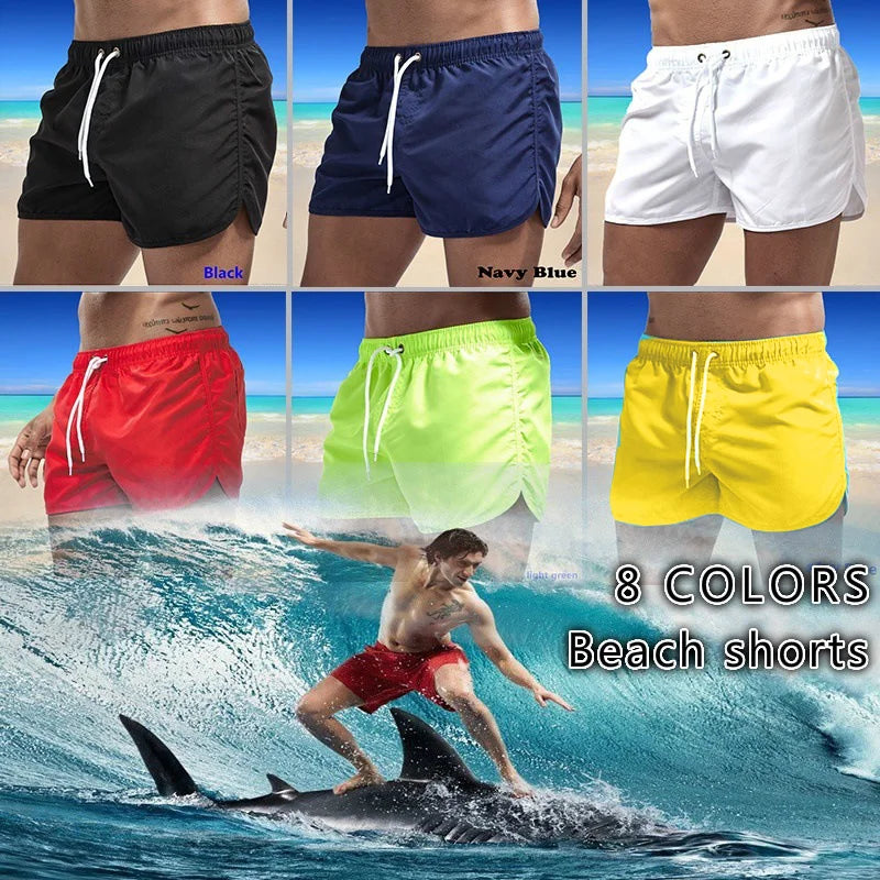 Maillots de bain homme 2025 – Shorts de plage d'été doublés en mesh | Boardshort Caleçon de bain