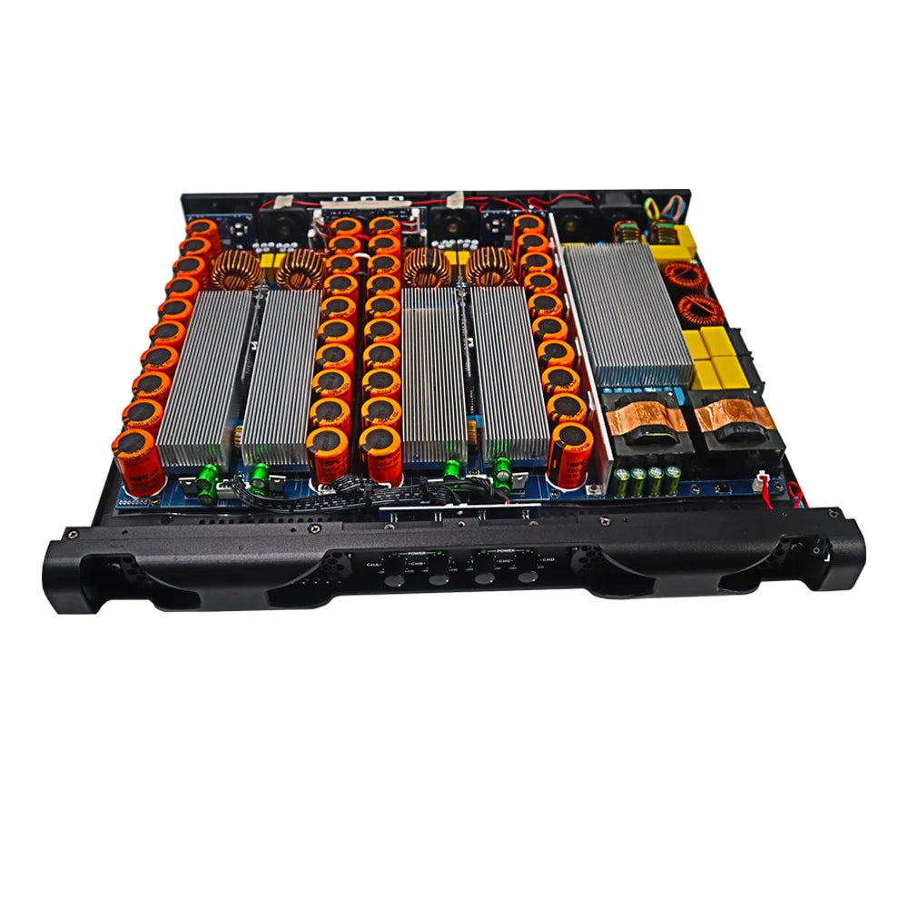 Shenndare DN-2100/DN-4100 – Ampli Puissance Classe D 1U, 2/4 Canaux, jusqu’à 4×1800W, Line Array DJ Scène KTV