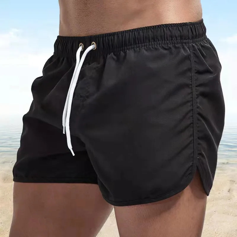 Short de Bain Homme Sexy Taille Basse – Respirant Surf Plage Été 2025 | Nouvelle Collection