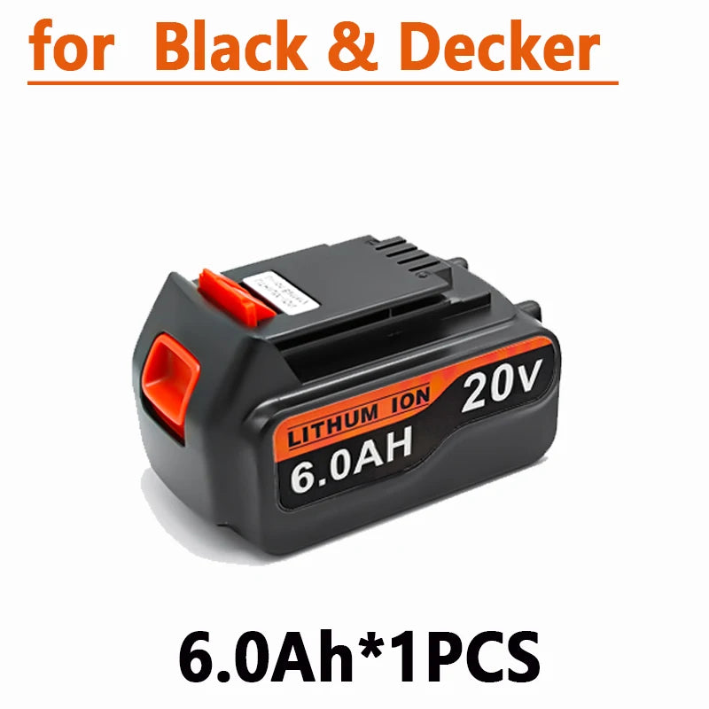 Batterie Li-ion 20V compatible Black & Decker – LBXR20 / LB20 / BL2018 – 3,0 à 8,0 Ah