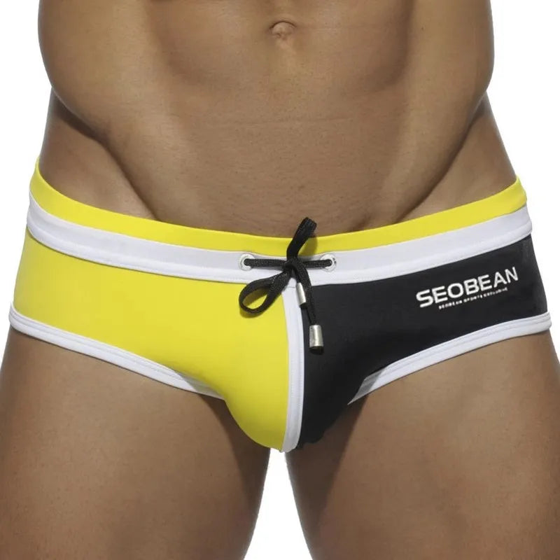 Maillot de Bain Homme Coupe Brésilienne – Bikini, Boxer de Surf, Short de Bain, Trunk