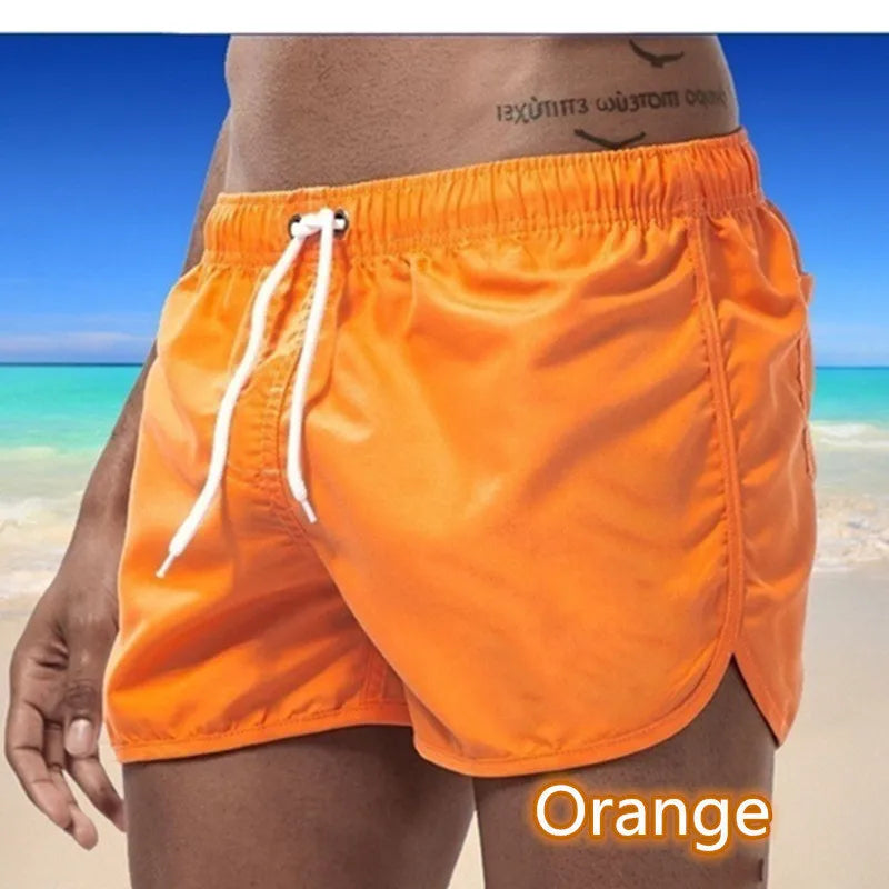 Short de Bain Homme Sexy Taille Basse – Respirant Surf Plage Été 2025 | Nouvelle Collection