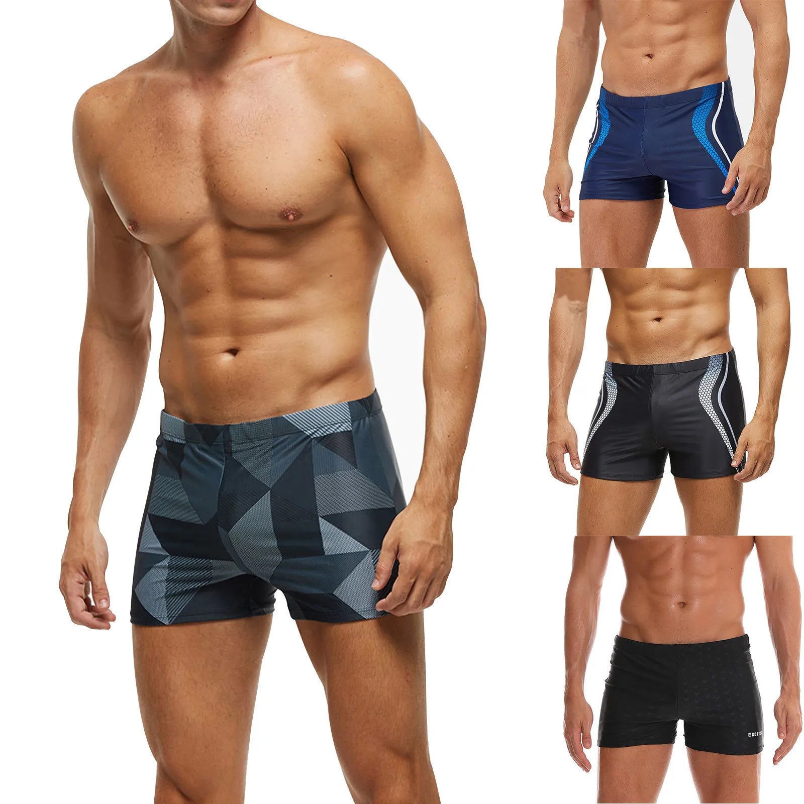 Maillot de Bain Homme Brésilien – Bikini, Boxer, Slip, Sunga, Short Imprimé, Surf, Plage