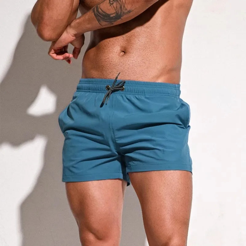 Short de Natation Homme – Séchage Rapide, Tronc de Bain, Sport, Surf et Plage Été