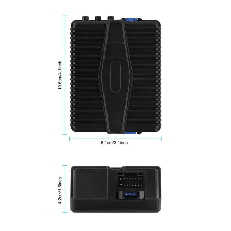 Amplificateur DSP Hi-Fi pour Voiture – Processeur Audio Numérique 4 Canaux