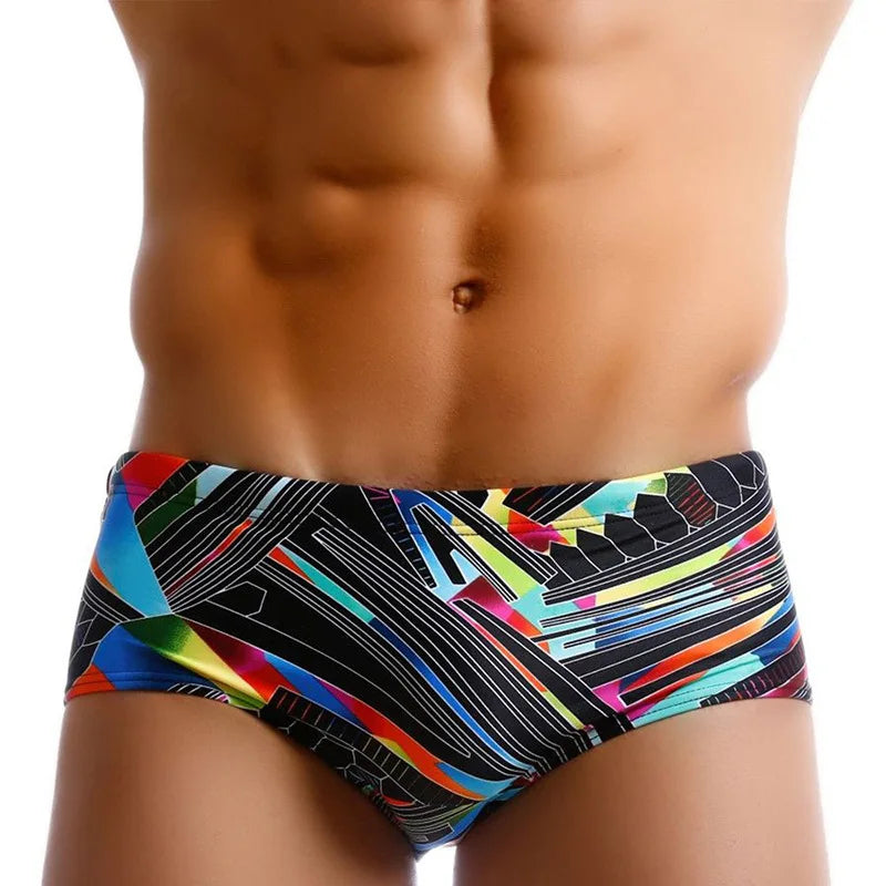 Maillot de Bain Homme Brésilien Noir et Rouge – Bikini, Boxer, Slip, Sunga, Short de Surf, Plage