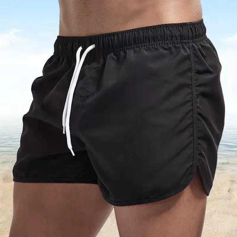 Short de Bain Homme – Séchage Rapide, Respirant, Cordon de Serrage et Poches – Surf, Plage, Été