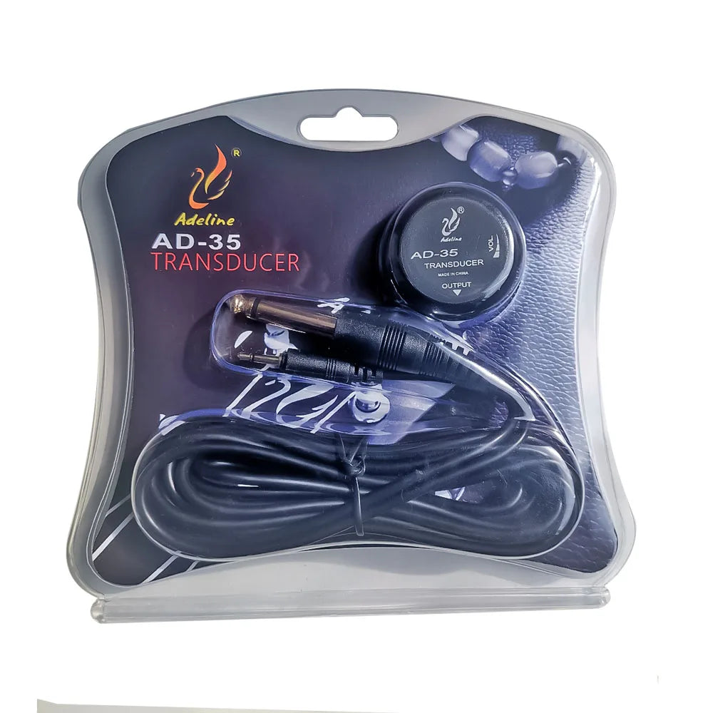 Micro Piézo Adeline AD-20 / AD-35 – Capteur de Contact pour Instruments à Cordes