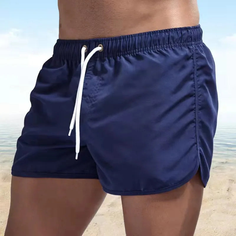 Short de Bain Respirant Homme – Sexy Taille Basse Vêtements de Plage Été | Modèle WER7878