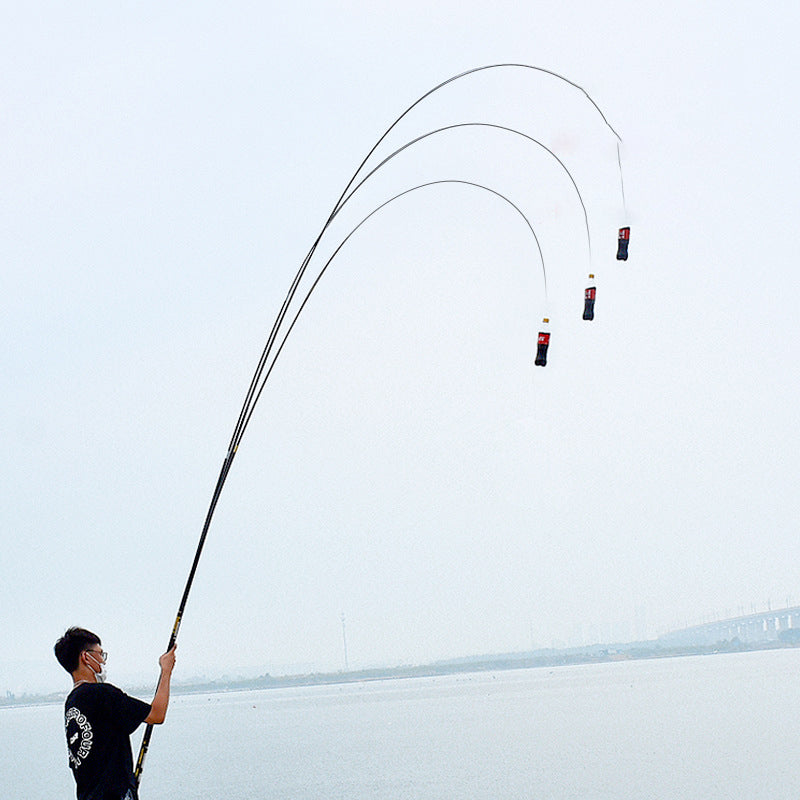 Canne à pêche de plateforme carbone super rigide – Style taïwanais