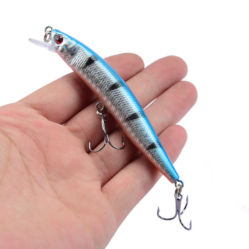 Leurre dur Minnow Wobbler flottant – Crankbait bionique 9.5cm 8g