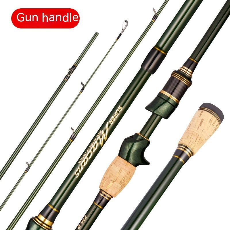Canne à leurre carbone pêche en mer – Casting Portable